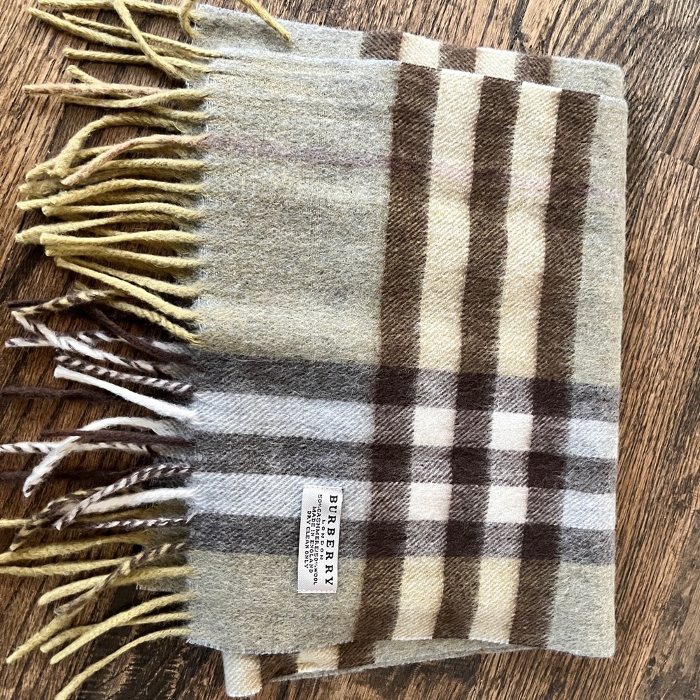 Cashmere Burberry Scarf